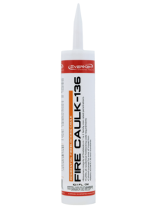 Fire Caulk-136 Non-Combustible Fireblocking Caulk – Tested to ASTM-E136 for non-combustibility, fulfills fireblocking requirements for through-penetrations in non-rated construction.