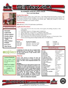 SilTex 40 Tech Data Sheet pdf