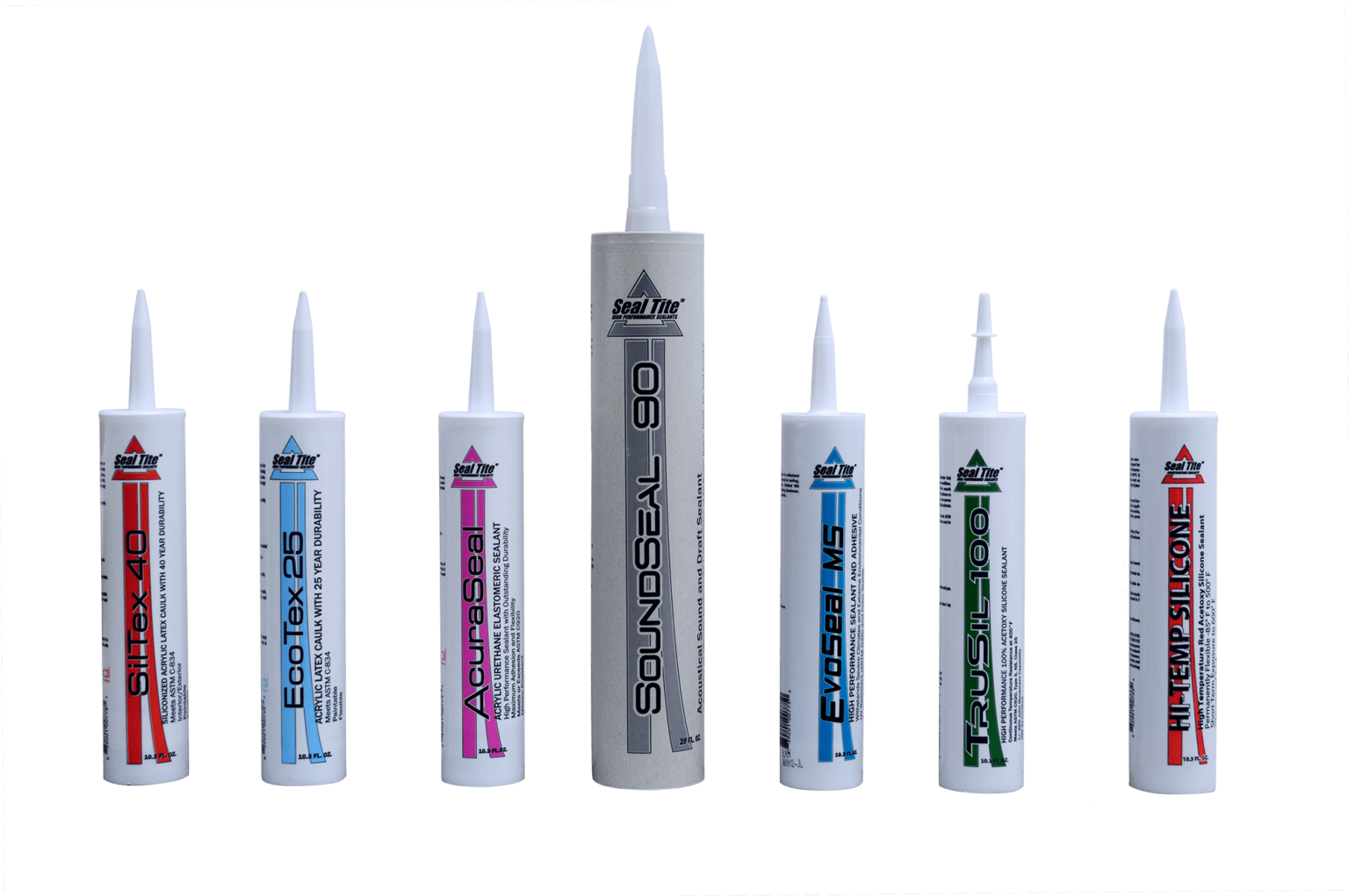 Seal Tite High Performance Caulk Sealant Line Everkem