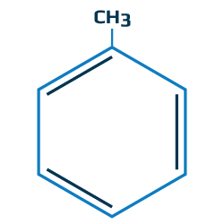 Toluene_VolatileOrganicCompound-Framed-250-2 Diagram of Toluene Volatile Organic Compound