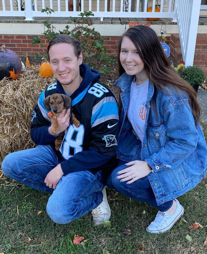 Southeast Territory Sales Manager Steven Johnson with wife Ashlynn.