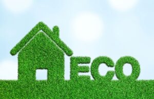 Eco green grass home